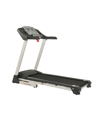 Sunny Health & Fitness Treadmill with Auto Incline, Sound System, Bluetooth and Phone Function Sf-T7515