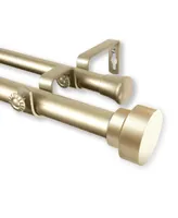 Bonnet 1" Double Curtain Rod 48-84"