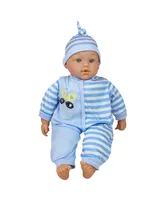 Lissi Dolls - Talking Baby 15 Inches, Blue