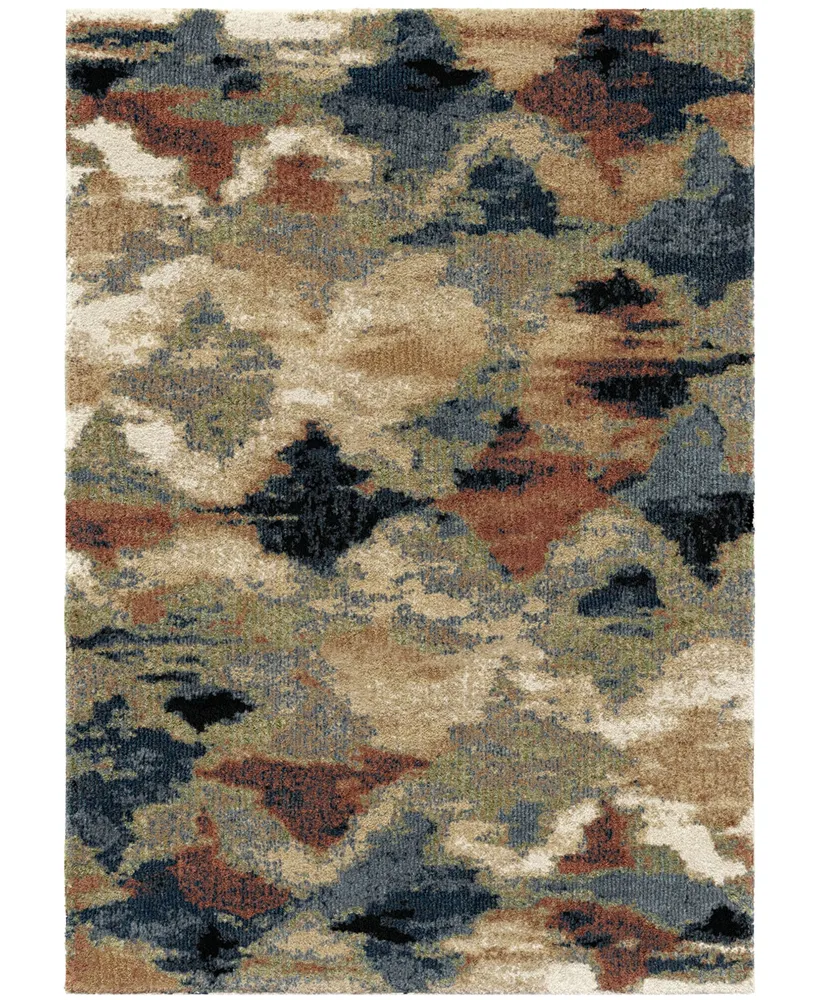 Orian Next Generation Diamond Heather Sunshine 7'10" x 10'10" Area Rug