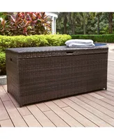 Palm Harbor Outdoor Wicker Storage Bin