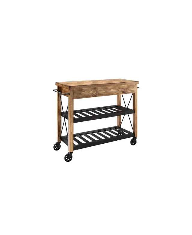 Crosley Roots Rack Industrial Kitchen Cart