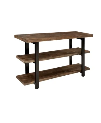 Pomona 48" Metal and Reclaimed Wood Media/Console Table