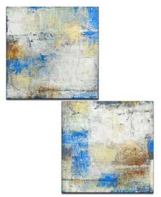 Ready2HangArt, 'The View I/Ii' 2 Piece Abstract Canvas Wall Art Set