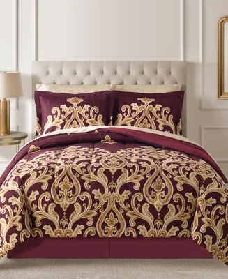 Fairfield Square Collection Amalanta Reversible 8-Pc. Comforter Sets, Created for Macy's