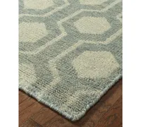 Closeout! Oriental Weavers Maddox 56506 Blue/Beige 5' x 8' Area Rug