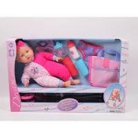 Gi Go Toy Dream Collection 14 Inches Baby Doll With Stroller Set