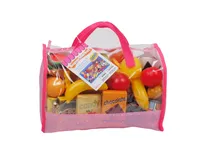 Gi Go Toy 120 Piece Play Food In Carry Bag
