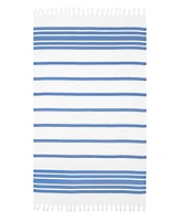 Linum Home Herringbone Pestemal Beach Towel