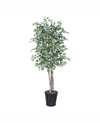 Vickerman 6' Artificial Variegated Deluxe