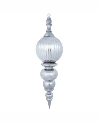 Vickerman 28" Pewter Shiny Finial Christmas Ornament