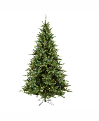 Vickerman 5.5 ft Camdon Fir Artificial Christmas Tree With 450 Multi