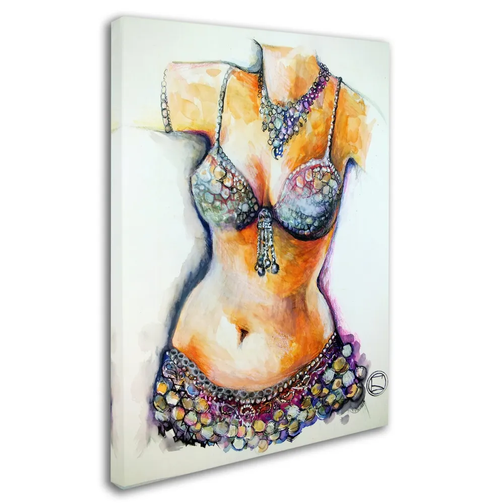 Oxana Ziaka '1001 Night' Canvas Art - 32" x 24" x 2"