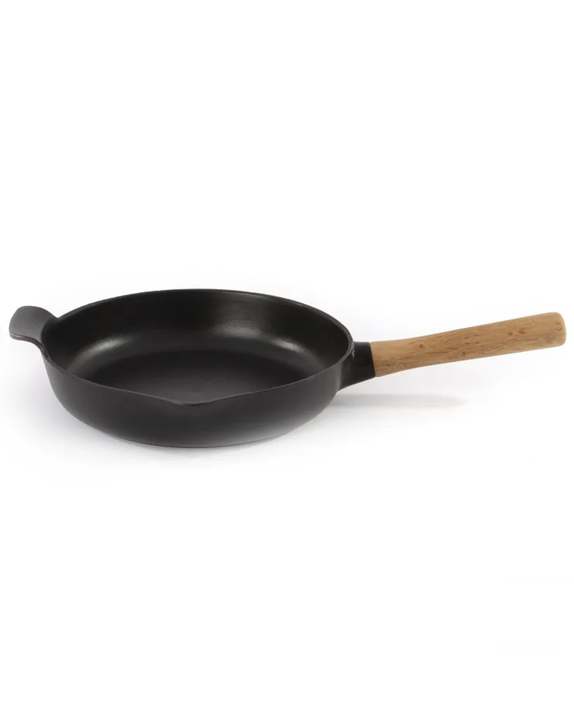 WOK IN CAST IRON WITH LID D37 -COOKING UTENSIL