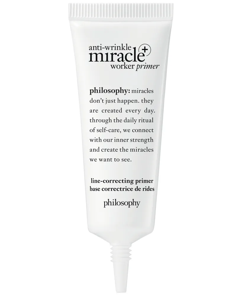 philosophy Anti-Wrinkle Miracle Worker+ Line-Correcting Primer, 0.9