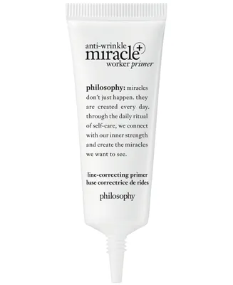 philosophy Anti-Wrinkle Miracle Worker+ Line-Correcting Primer, 0.9