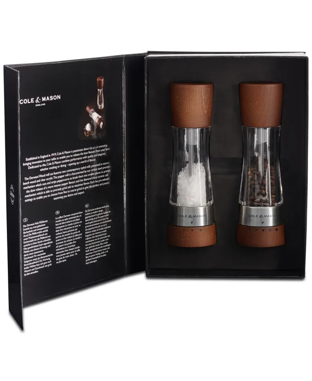 Cole & Mason Regent Salt and Pepper Mill Boxed Set