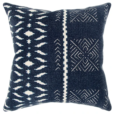 Donny Osmond Geometrical Design Polyester Filled Decorative Pillow, 20" x 20"