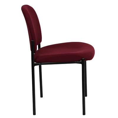 Comfort Fabric Stackable Steel Side Reception Chair
