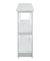 Adams 3 - Shelf Bookcase with Concealed Sliding Track, Concealment Furniture