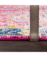 Livabliss Harput Hap-1013 Garnet 6'7" x 9' Oval Area Rug