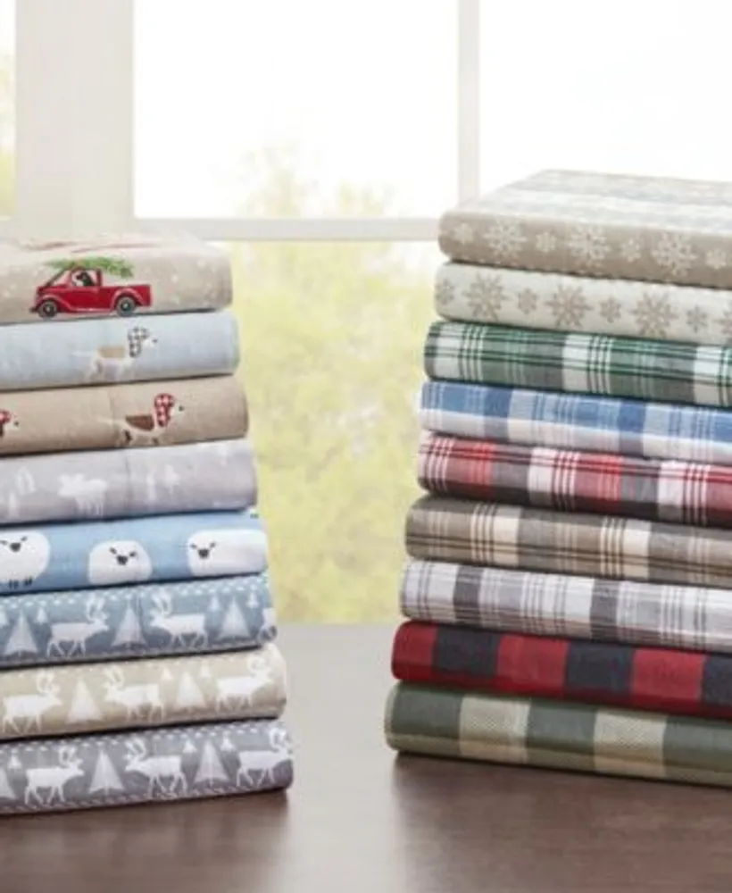 Woolrich Printed Flannel Sheet Sets