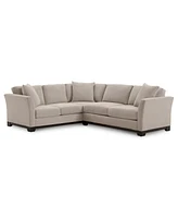 Elliot Ii 108" Fabric 2-Pc. Sleeper Sofa Sectional, Created for Macy's