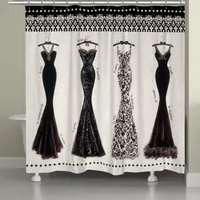 Couture Noir Shower Curtain