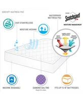 Sleep Philosophy Serenity Deep Pocket Waterproof Mattress Pad