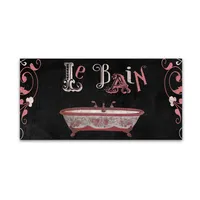 Color Bakery 'French Sign Ii' Canvas Art, 10" x 19"