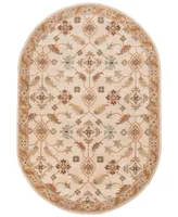 Livabliss Caesar Cae-1084 Khaki 8' x 10' Oval Area Rug