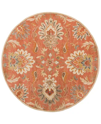 Livabliss Caesar Cae-1112 Camel 6' Round Area Rug