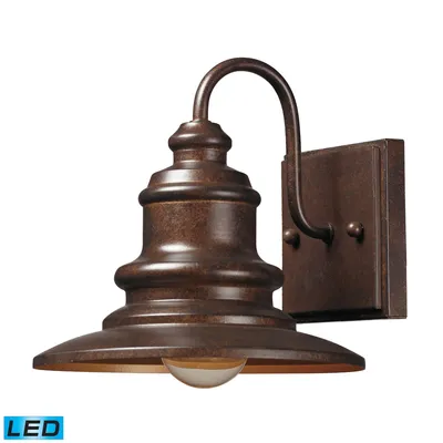 1 light outdoor sconce in Hazelnut bronze