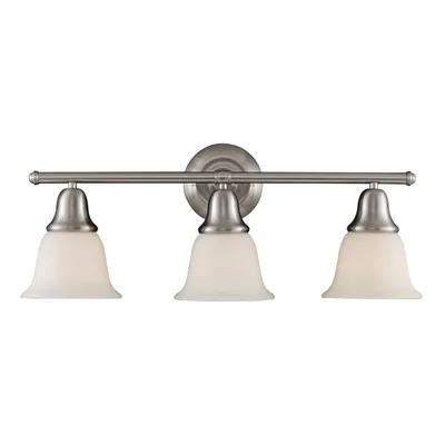 Berwick 3-Light Sconce in Brushed Nickel