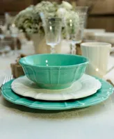 Euro Ceramica Chloe White Dinnerware Collection