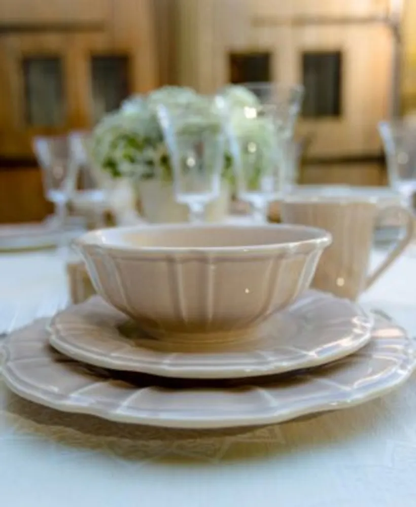 Euro Ceramica Chloe Taupe Dinnerware Collection