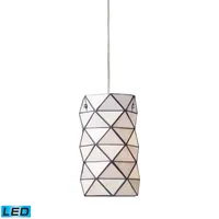 Tetra 1-Light Pendant with Chrome Hardware - Led Offering Up To 800 Lumens (60 Watt Equivalent) With