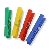 Honey Can Do Multi Colored Set of 200 Plastic Clothespins