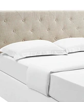 Terisa King Upholstered Fabric Headboard