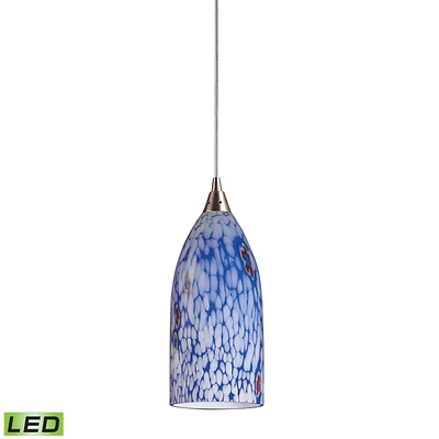 Verona Collection Starburst Blue 1 Light