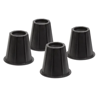 Honey Can Do 6" Round Bed Risers, Set of 4