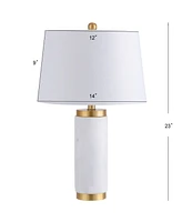 Jonathan Y Adams Marble Led Table Lamp