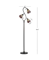Jonathan Y Walker Tiffany-Multi-Light Led Floor Lamp