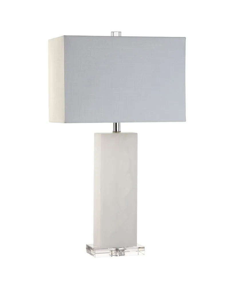 Jonathan Y Tiggie Alabaster Led Table Lamp