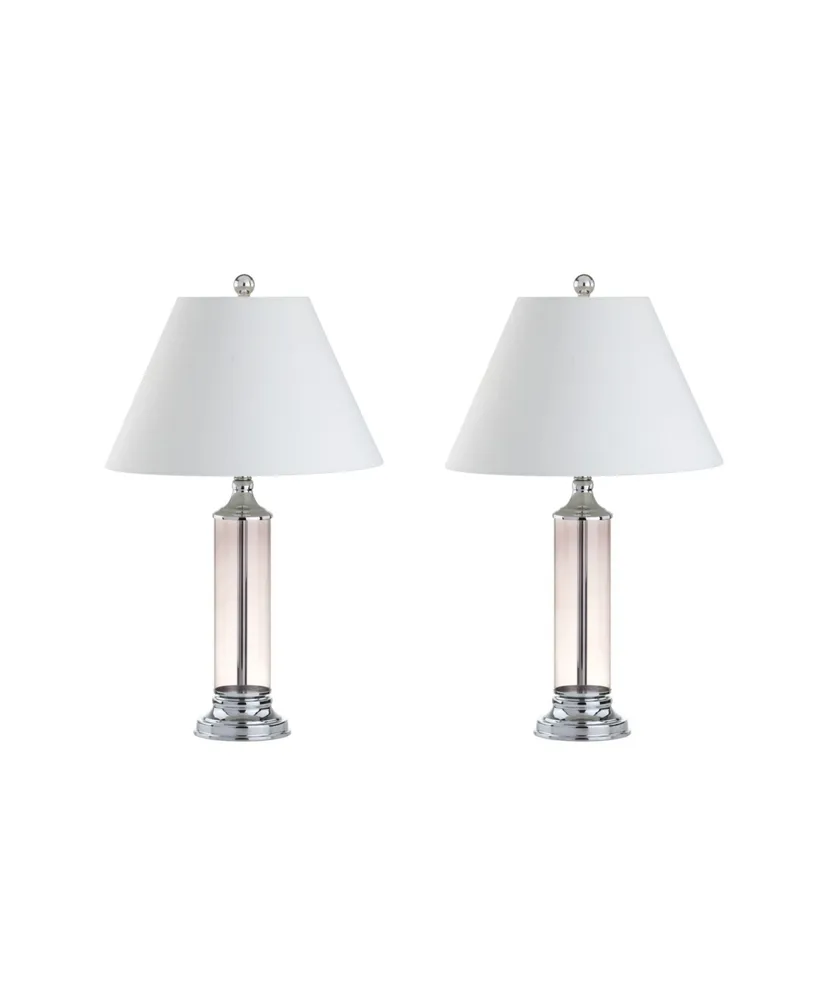 Jonathan Y Astor Glass Led Table Lamp