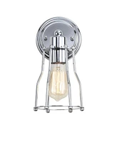 Jonathan Y Evelyn -Light Metal Vanity Light