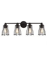 Jonathan Y Evelyn 4-Light Metal Vanity Light