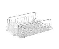 Forma Stainless Steel Sink Dish Drainer Rack with Tray Kitchen Drying Rack