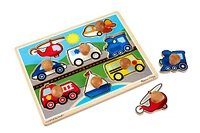 Vehicles Jumbo Knob Puzzle