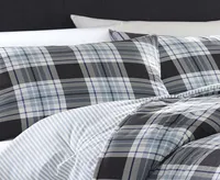 Eddie Bauer Lewis Plaid Atlantic Twin Comforter Set